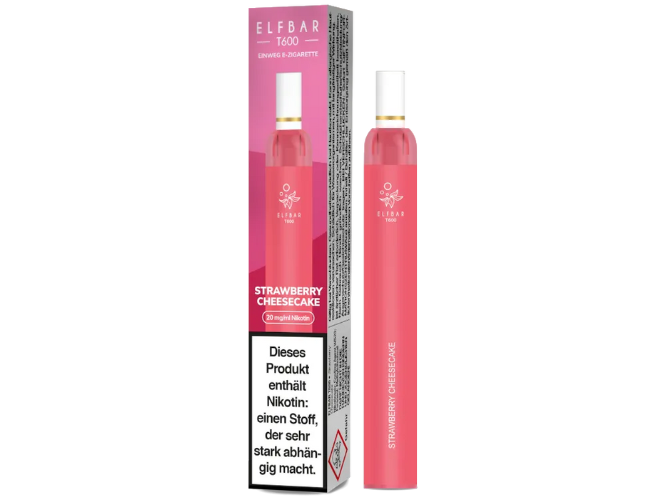 ELFBAR T600 Strawberry Cheesecake