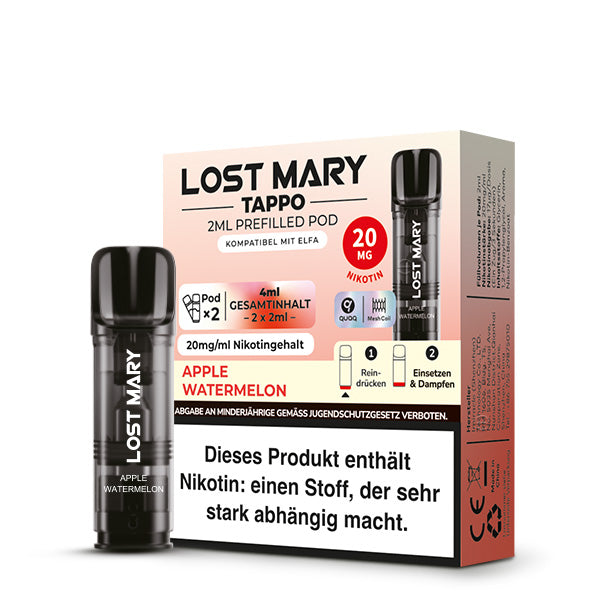 TAPPO Prefilled Pod Apple Watermelon