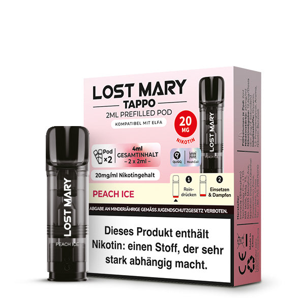 TAPPO Prefilled Pod Peach Ice
