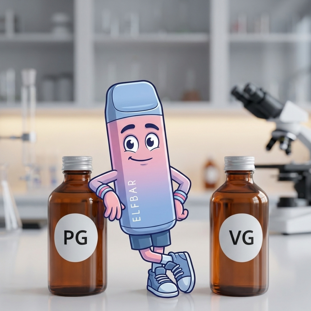 elfbar elfa master akku PG und VG in E-Liquids: Was wirklich belegt ist