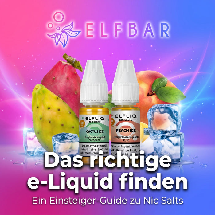 Das richtige e-Liquid finden — Ein Einsteiger-Guide zu Nic Salts Img