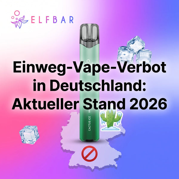 Einweg-Vape-Verbot in Deutschland: Aktueller Stand 2026