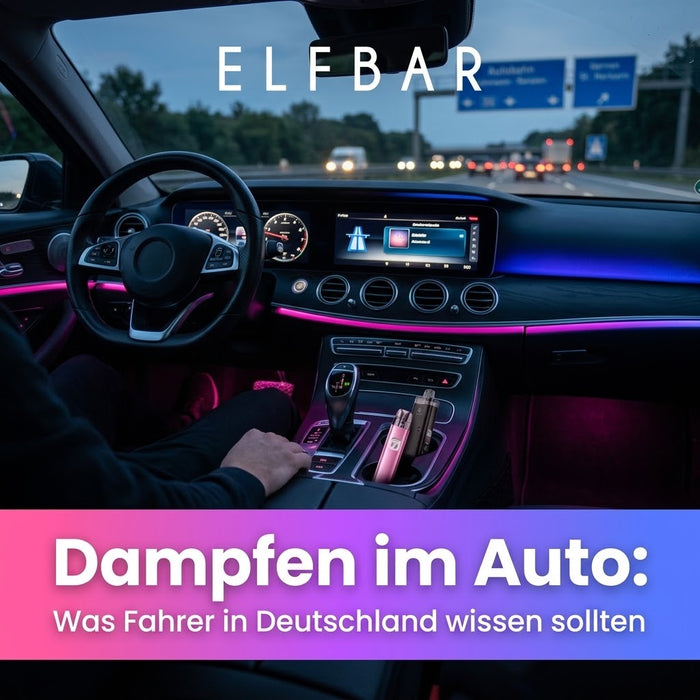 Dampfen im Auto: Was Fahrer in Deutschland wissen sollten Img
