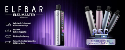 ELFA MASTER: Das ultimative Flaggschiff-Pod-System von ELFBAR