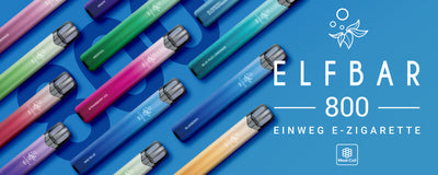 Wir präsentieren die ELFBAR 800: Deine beste Wahl bei Einweg-Vapes