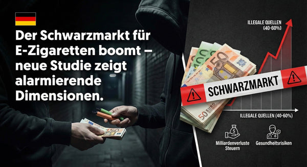 Der Schwarzmarkt für E-Zigaretten in Deutschland: Strukturen, Dynamiken und regulatorische Herausforderungen