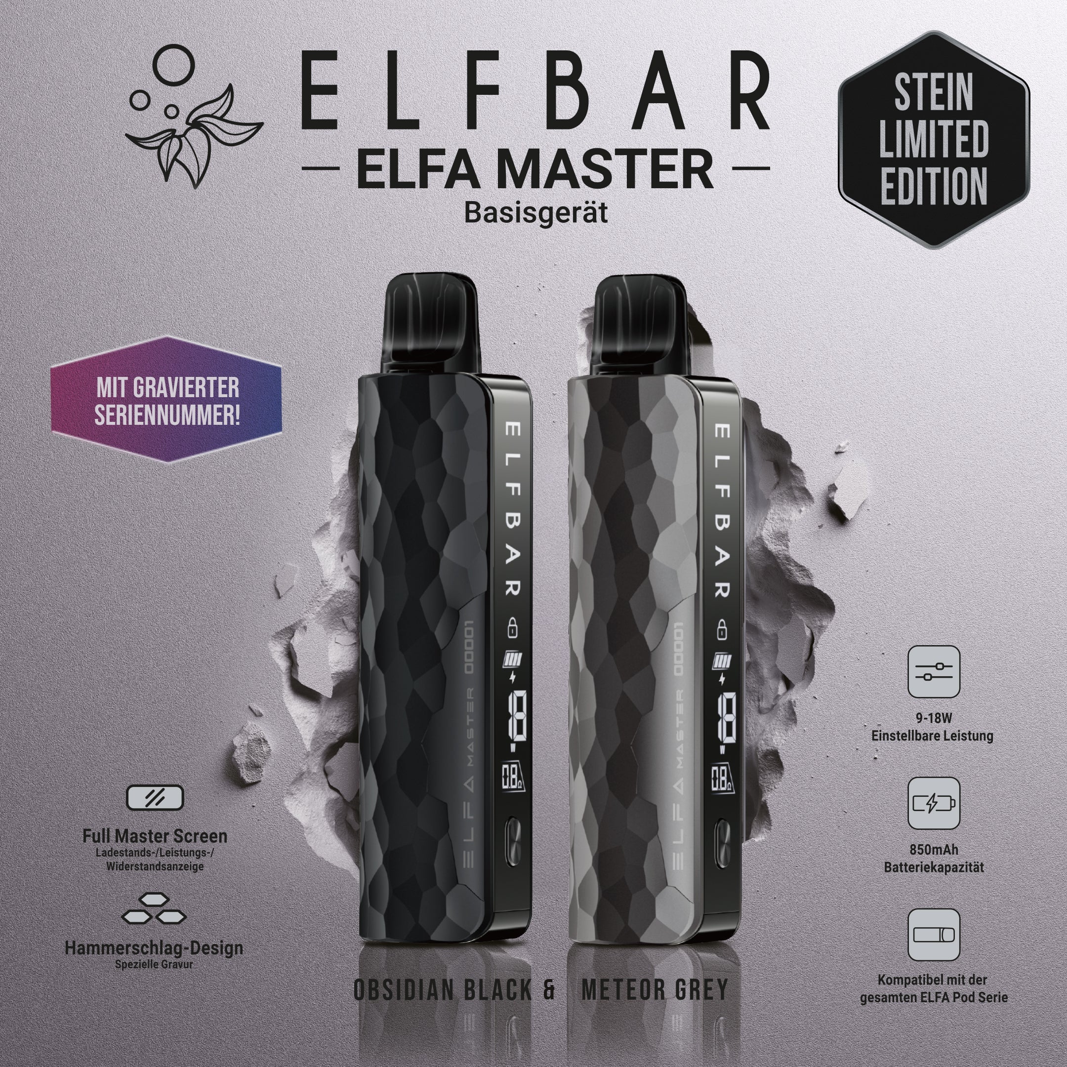 ELFBAR ELFA MASTER STEIN Limited Edition ELFBAR ELFA MASTER STEIN Limited Edition