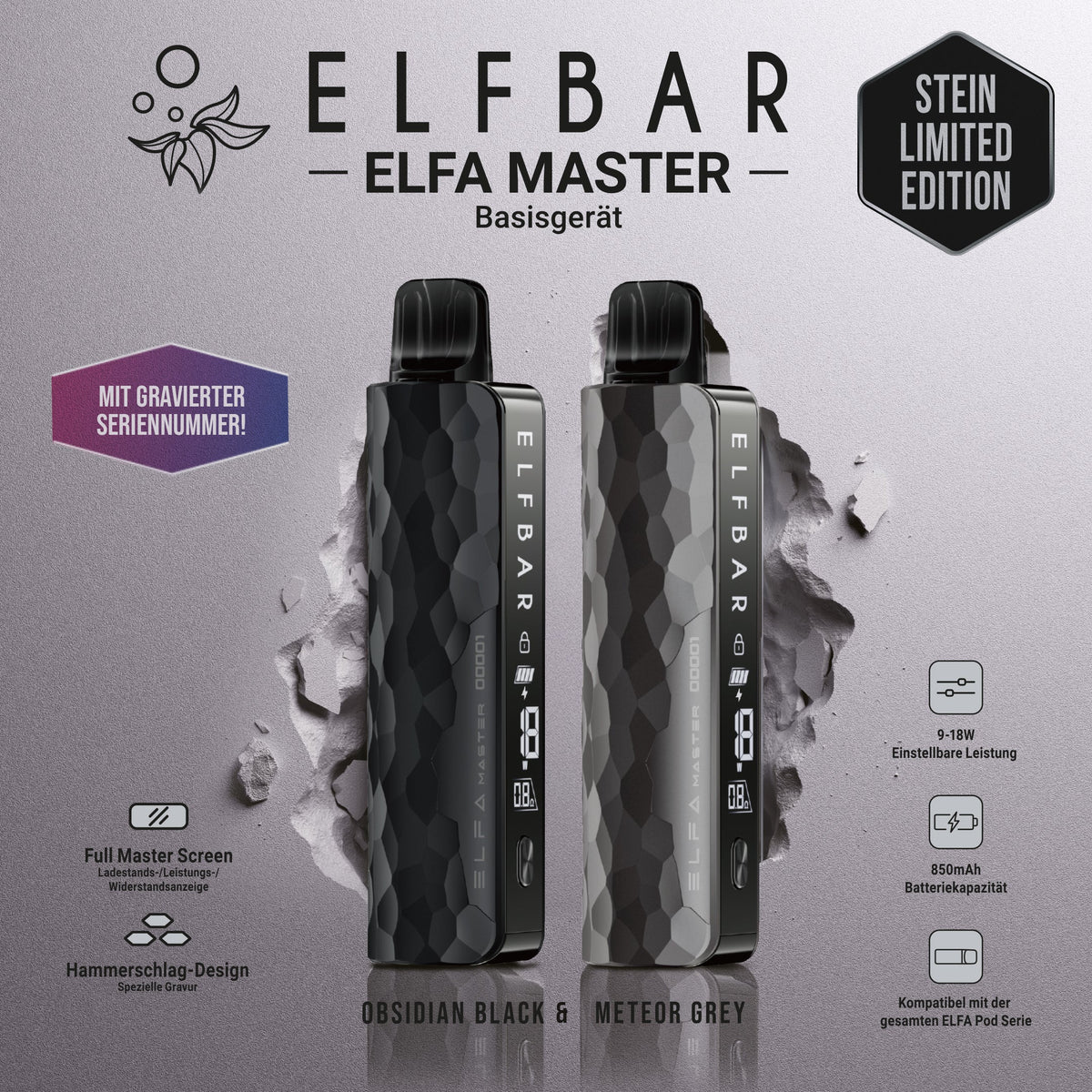 elfbar elfa master stein ELF BAR ELFA MASTER Stein Limited Edition