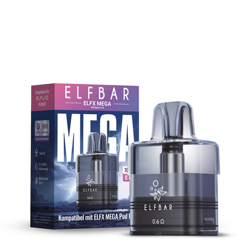 ELFX Mega Refillable Pod 0.6 Ω (10ml)