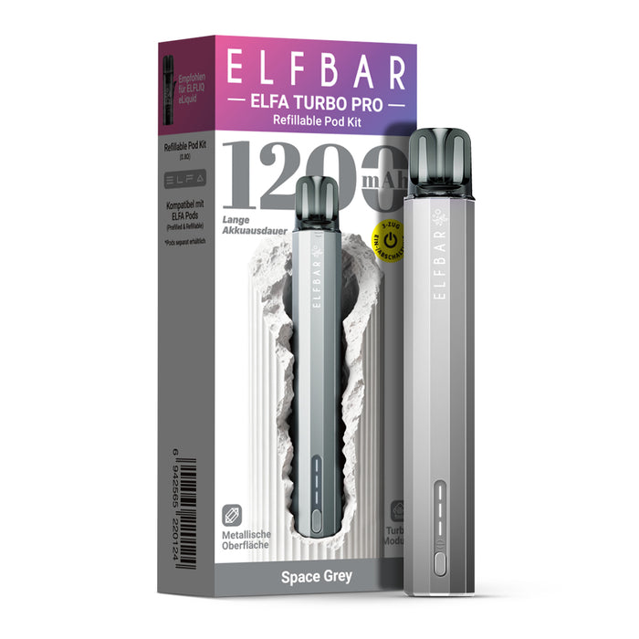 ELFA Turbo Pro Kit Space Grey Img