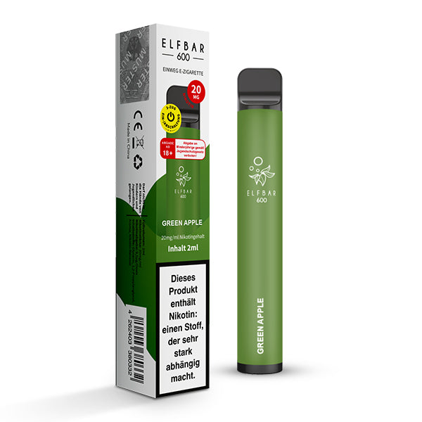 ELFBAR 600 Green Apple