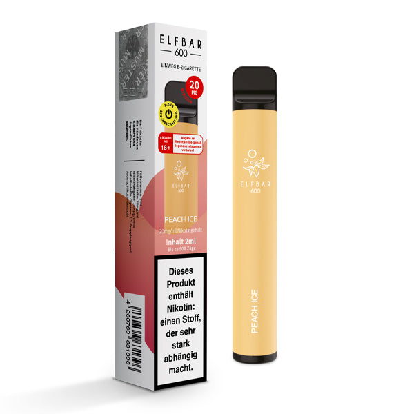 ELFBAR 600 Peach Ice
