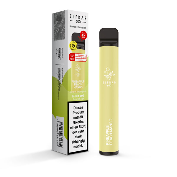 ELFBAR 600 Pineapple Peach Mango