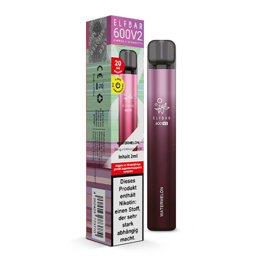 ELFBAR 600 V2 | Disposable e-cigarette with nicotine | ELFBAR ELFBAR 600 V2 | Disposable e-cigarette with nicotine | ELFBAR