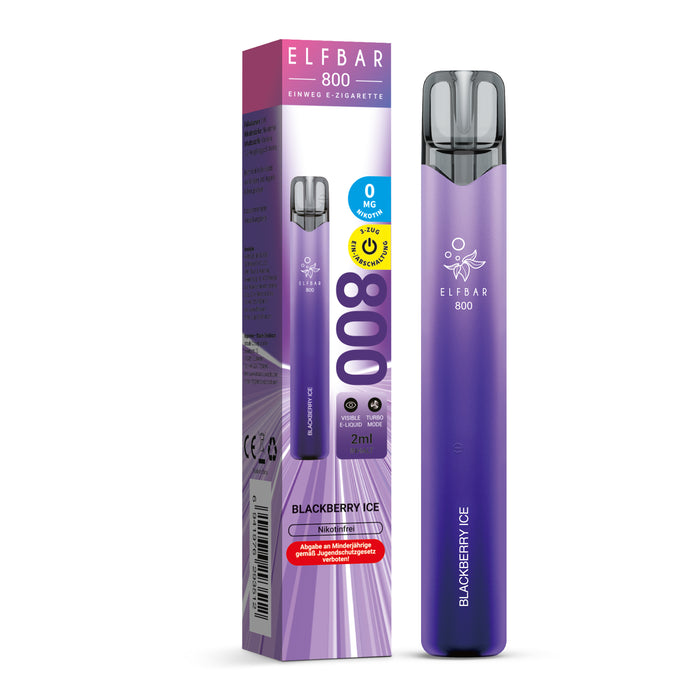 ELFBAR 800 Blackberry Ice (nikotinfrei)