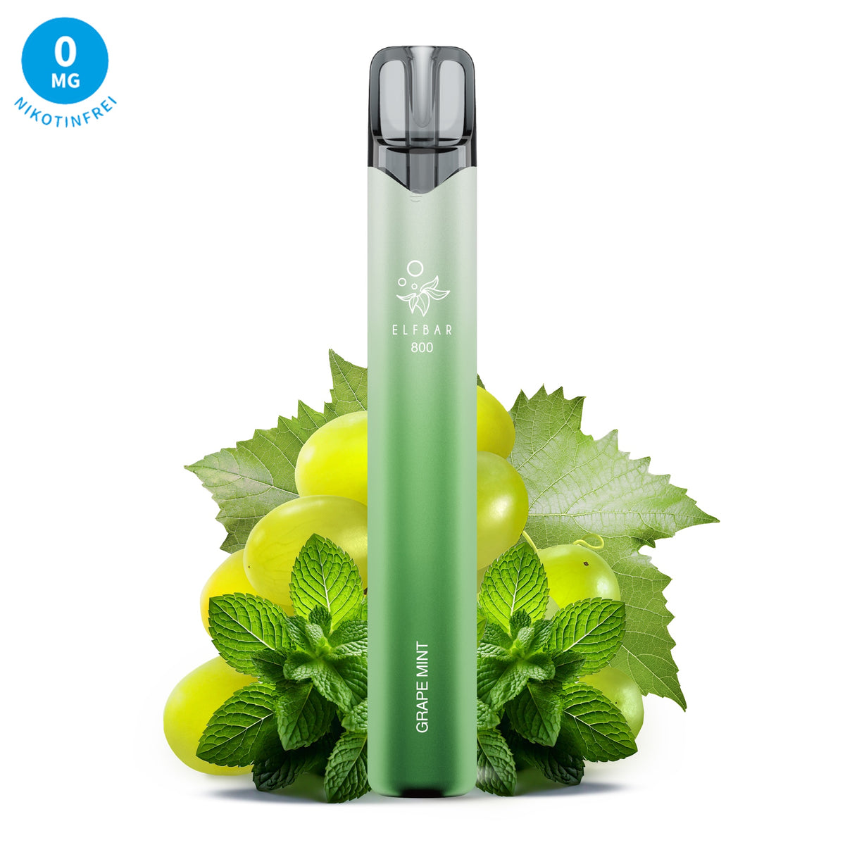 ELFBAR 800 Grape Mint (nikotinfrei) Einweg-E-Zigarette