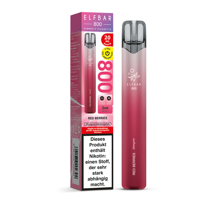 ELFBAR 800 Red Berries Img