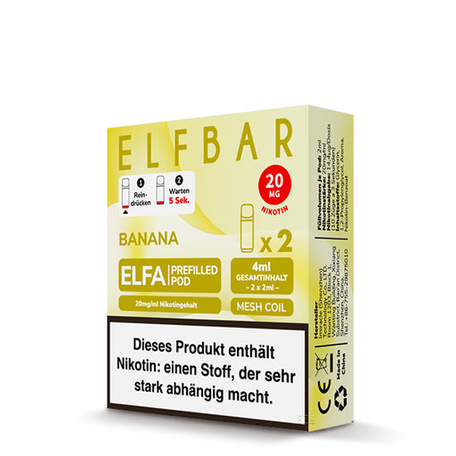 ELFBAR Banane-Geschmack Vape | Cremig-ser Klassiker ELFBAR Banane-Geschmack Vape | Cremig-ser Klassiker