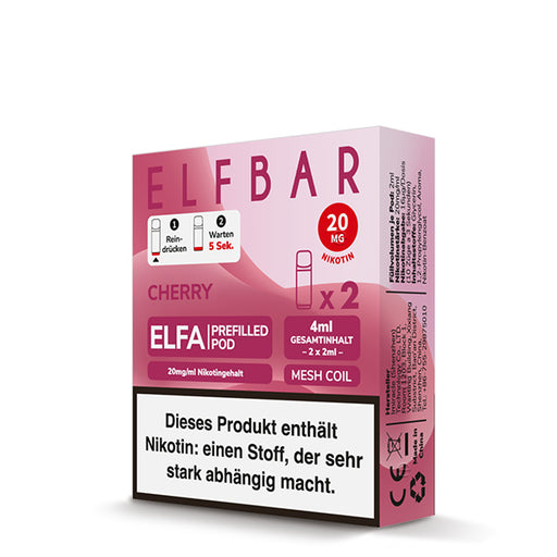 ELFA Prefilled Pods | Vorgefllt Pods mit Nikotin fr ELFA-Serie ELFA Prefilled Pods | Vorgefllt Pods mit Nikotin fr ELFA-Serie
