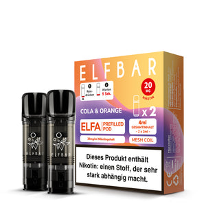 ELFA Prefilled Pod Cola & Orange
