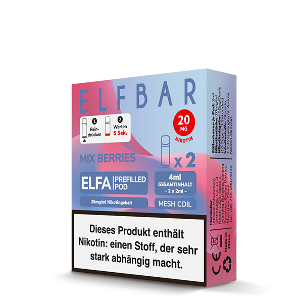 ELFA Prefilled Pod Mix Berries