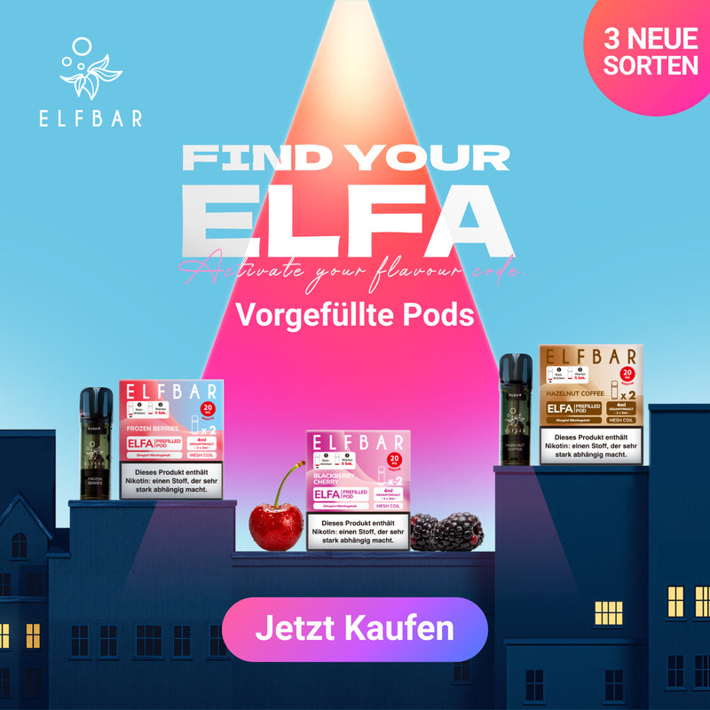 ELFBAR Deutschland | Offizieller deutscher Onlineshop ELFBAR Deutschland | Offizieller deutscher Onlineshop