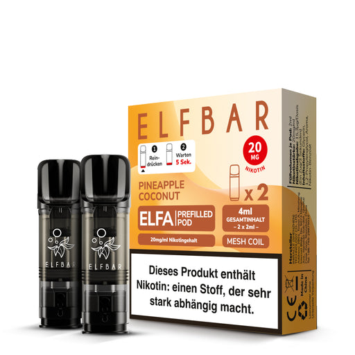 ELFBAR ELFA Prefilled Pods - Neue Sorten ELFBAR ELFA Prefilled Pods - Neue Sorten