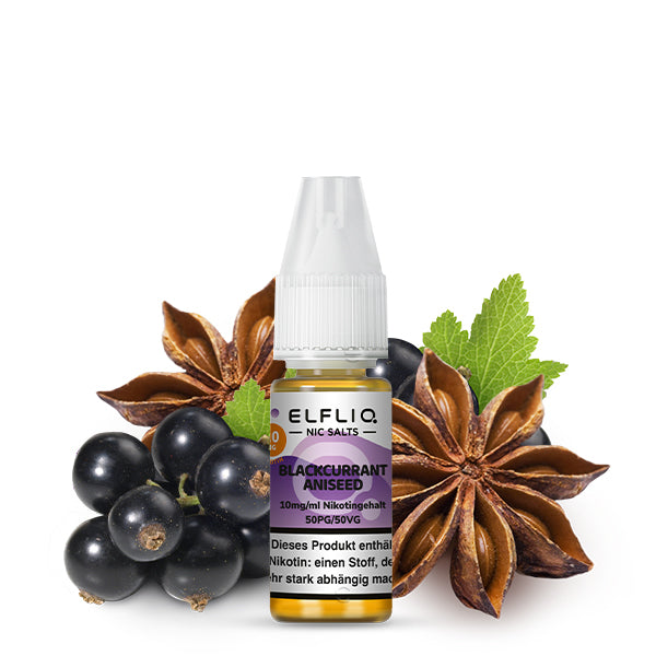 ELFLIQ Blackcurrant Aniseed Nikotinsalz Liquid