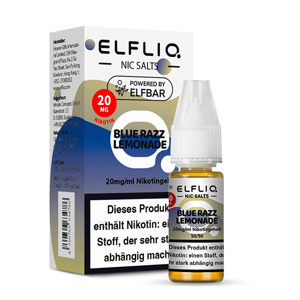 ELFLIQ Blue Razz Lemonade Nikotinsalz Liquid