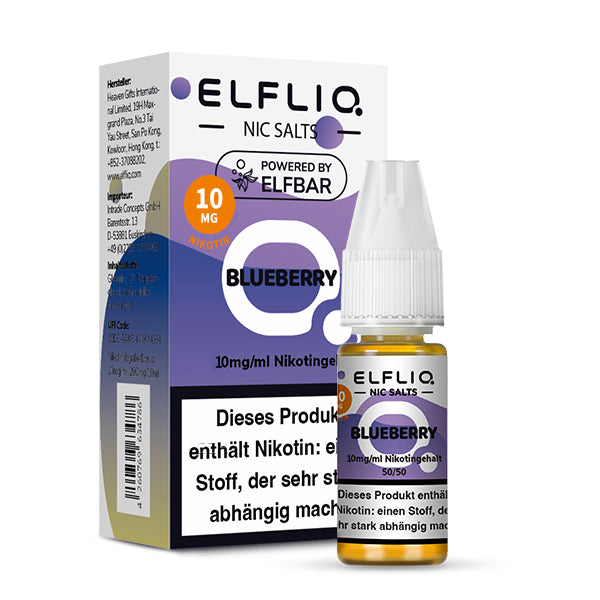 ELFLIQ Blueberry Nikotinsalz Liquid