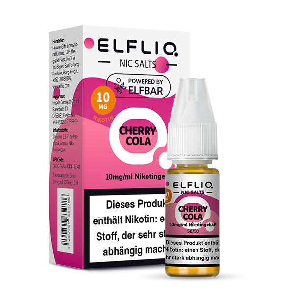 ELFLIQ Cherry Cola Nikotinsalz Liquid