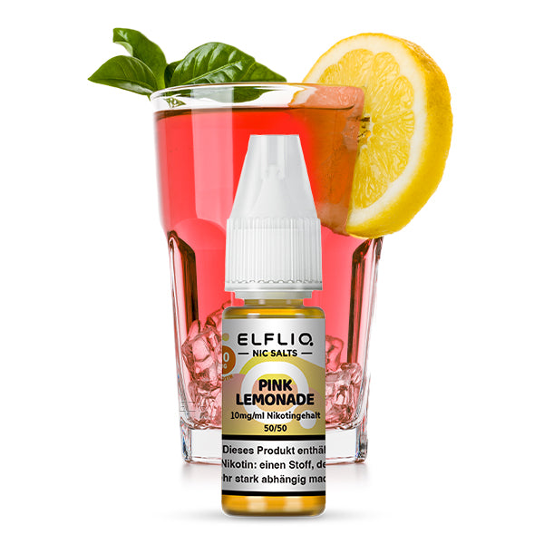 ELFLIQ Pink Lemonade | Nikotinsalz Liquid | 10 & 20mg ELFLIQ Pink Lemonade | Nikotinsalz Liquid | 10 & 20mg