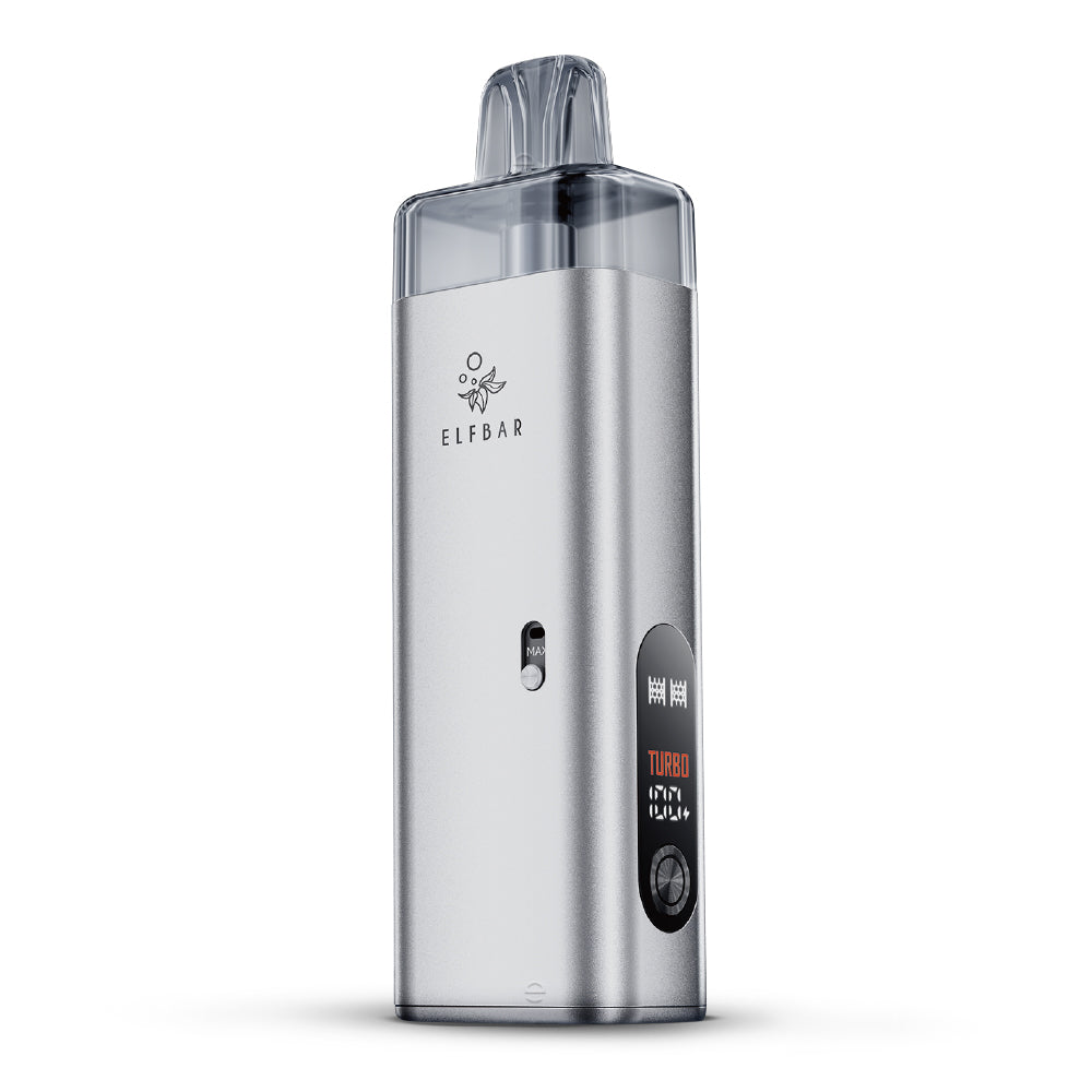 ELFBAR ELFX Mega Kit Silver | Big-Puff Open Pod System