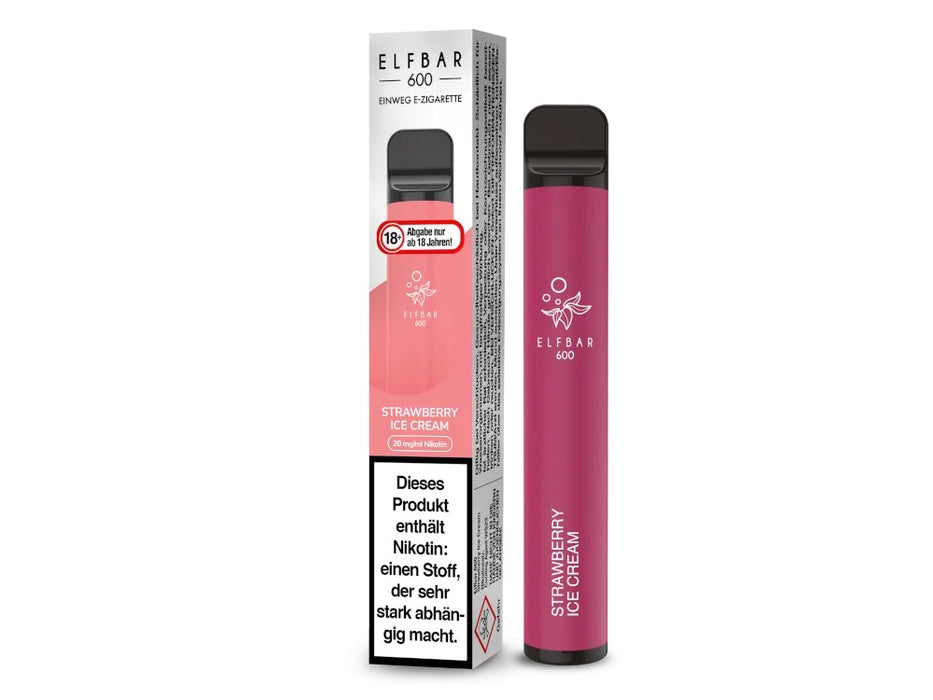 ELFBAR 600 Strawberry Ice Cream