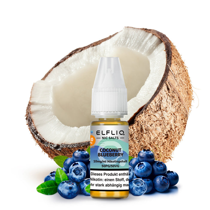 ELFLIQ Coconut Blueberry Nikotinsalz Liquid Img