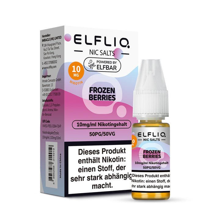ELFLIQ Frozen Berries Nikotinsalz Liquid Img