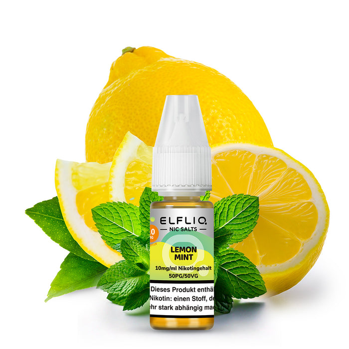 ELFLIQ Lemon Mint Nikotinsalz Liquid Img